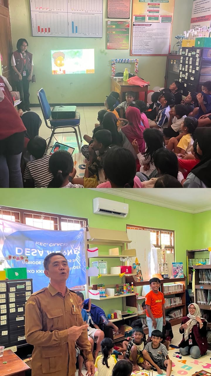 Kunjungan Literasi, Pengelolaan Perpustakaan, Pelayanan Pemerintahan Desa, dan Amplifikasi