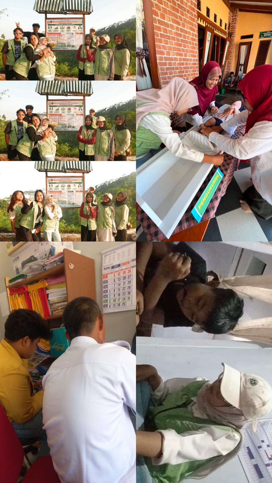 Pelaksanaan Kegiatan Posyandu, Administrasi Pemerintah Desa, dan Bimbingan Belajar