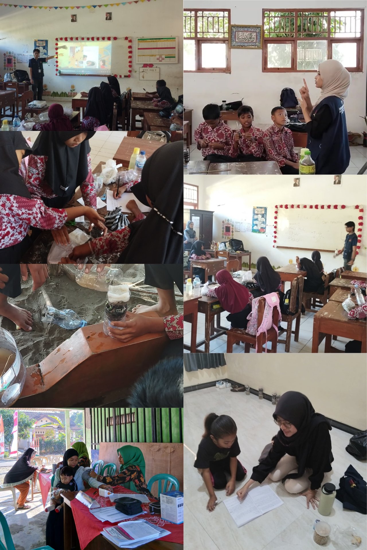 Pendampingan Pendidikan dan Partisipasi dalam Kegiatan Kemasyarakatan Desa Karangputat