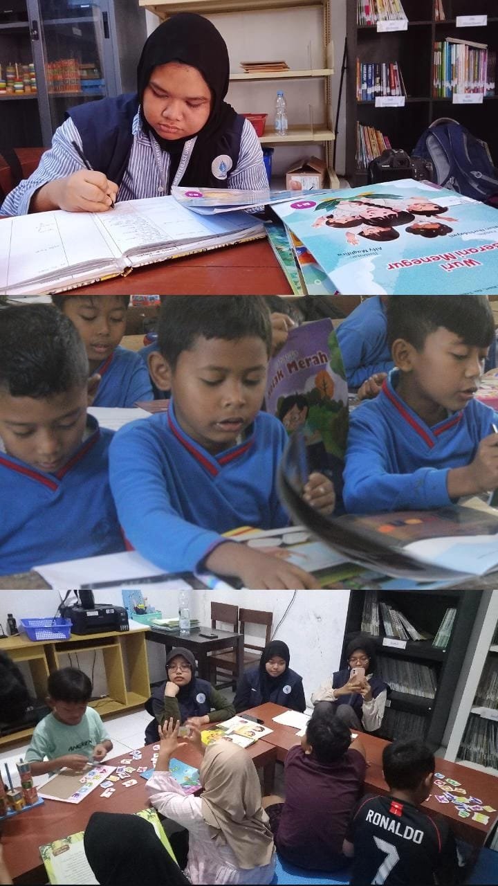 Cerdas Mengulas Buku SD 4 Kelas 3, Pelayanan Perpusdes, Kunjungan Literasi