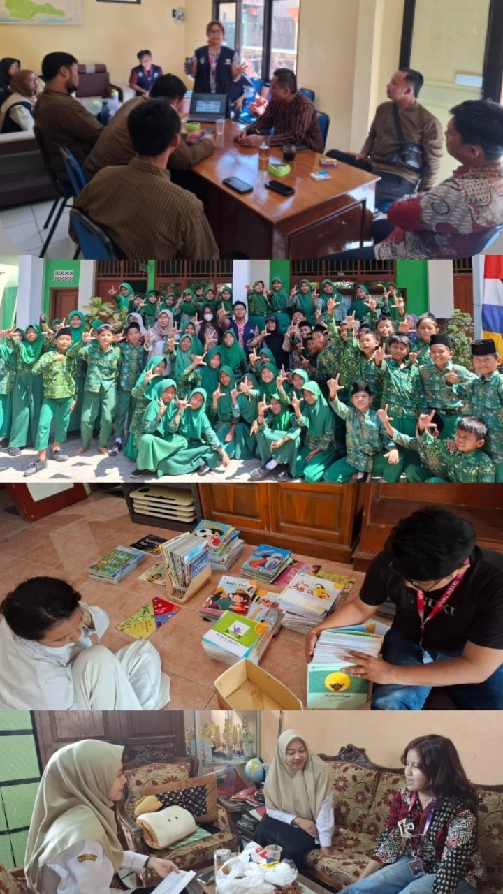 Pelaporan KKN Literasi hari ke 29 Desa Tayem Timur