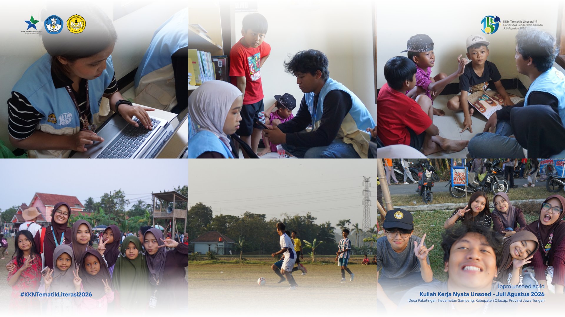 Siapkan Apresiasi Literasi, KKN Tematik Literasi 14 Unsoed Perkuat Pelayanan Perpustakaan dan Kebersamaan Warga