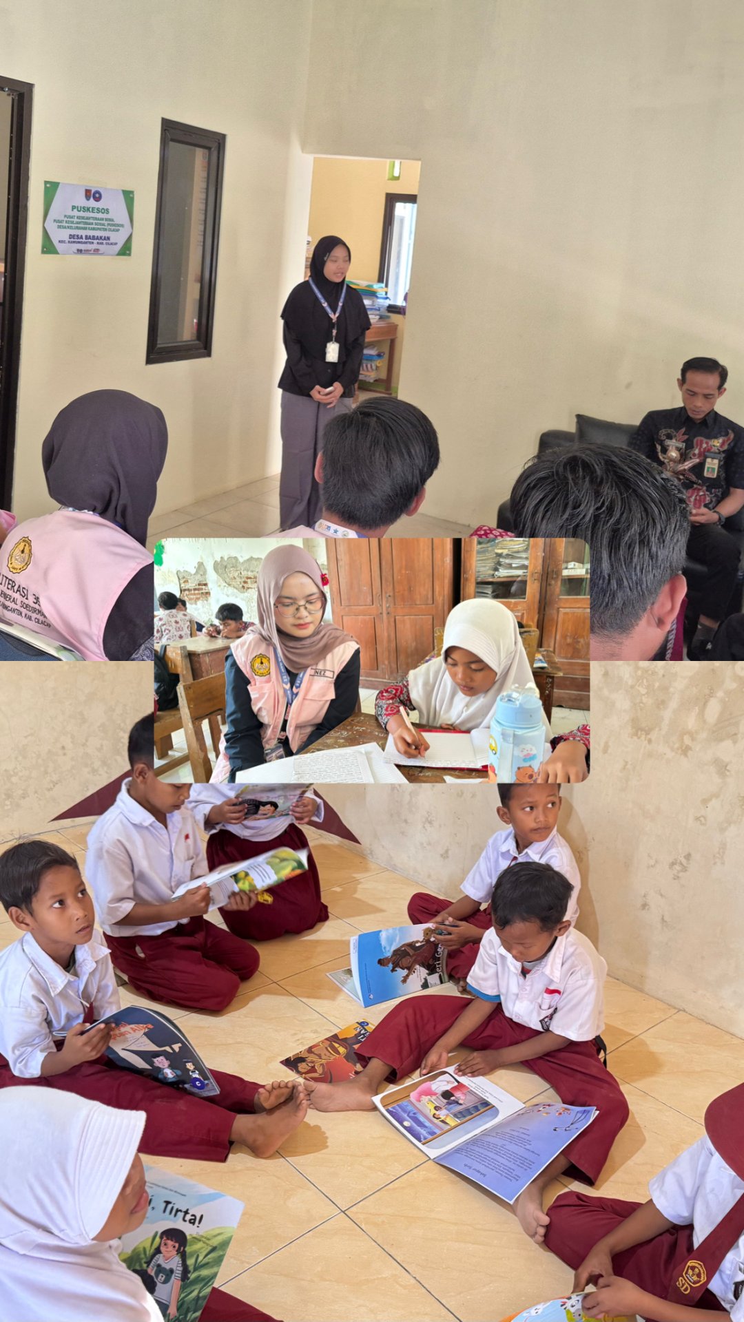 Pemaparan Keterbukaan Informasi Publik Kepada Perangkat Desa dan Kegiatan Sekolah SDN Babakan 01