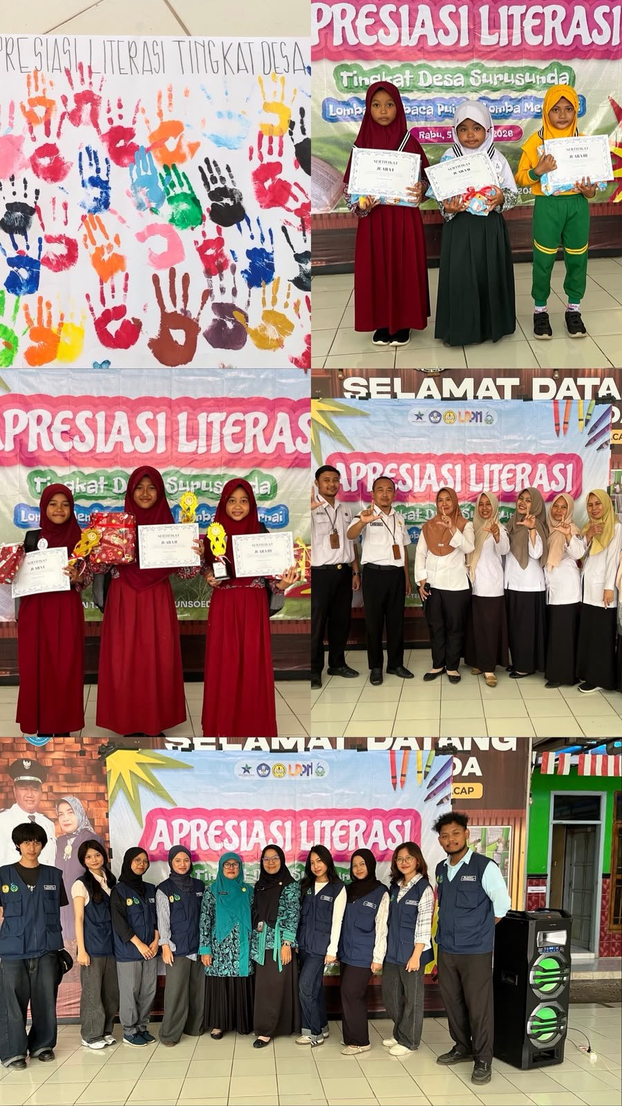 Pelaksanaan Program Kerja Apresiasi Literasi Tingkat Desa