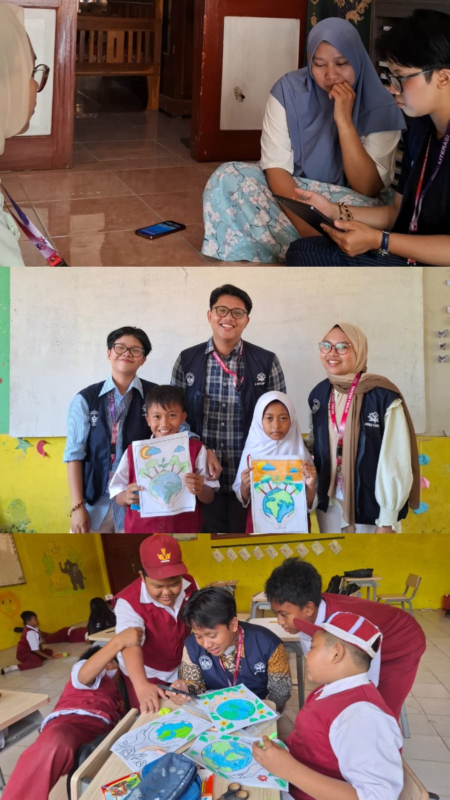 Pelaporan KKN Literasi hari ke 30 Desa Tayem Timur