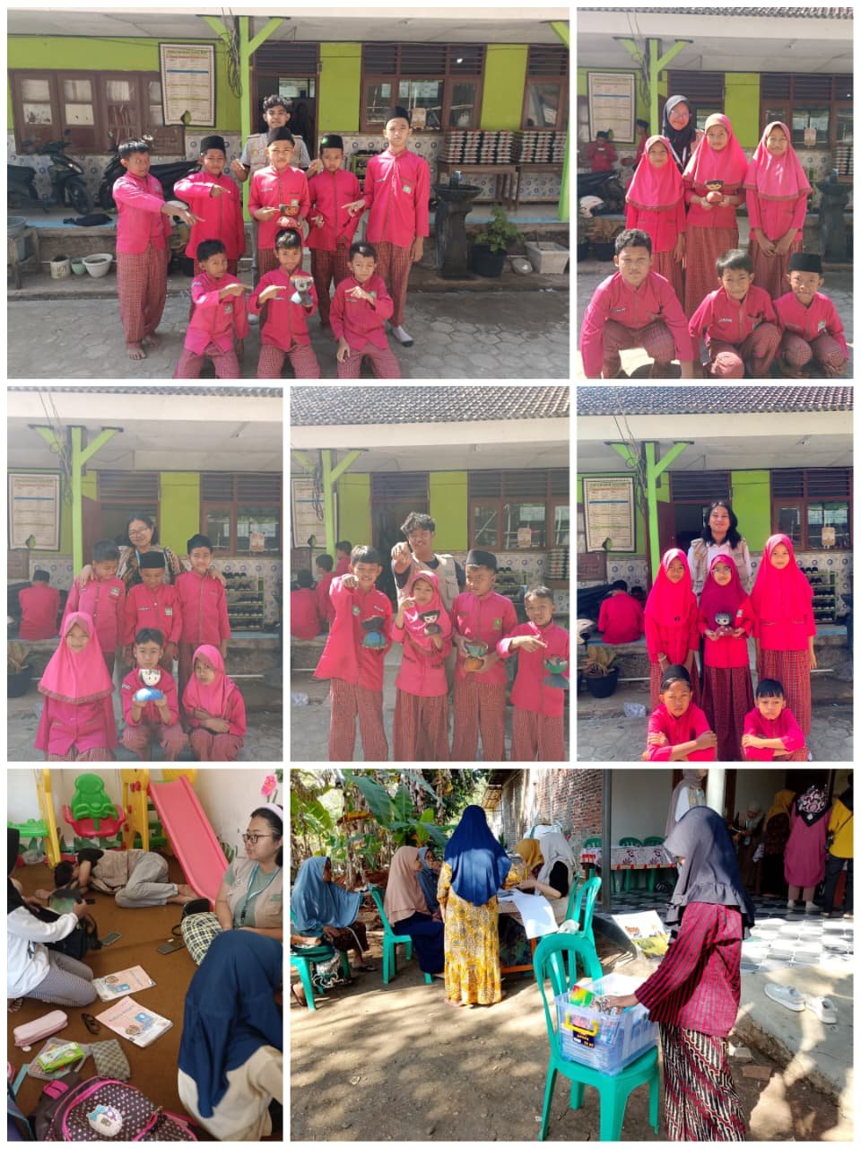 Kegiatan Proyek Berbasis Bahan Bacaan, Pendampingan Posyandu, dan Layanan Perpustakaan Desa