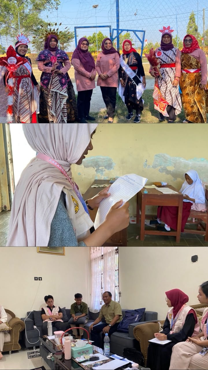 Kunjungan DPL dan Partisipasi Mahasiswa dalam Lomba PKK Jelajah Kemerdekaan