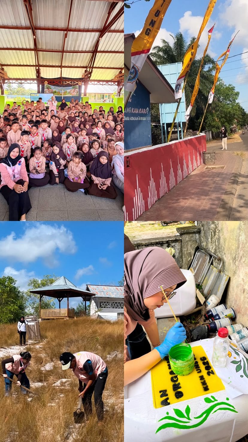 Day 26 Sosialisasi PHBS, Footage Konten, dan Pemasangan Patok