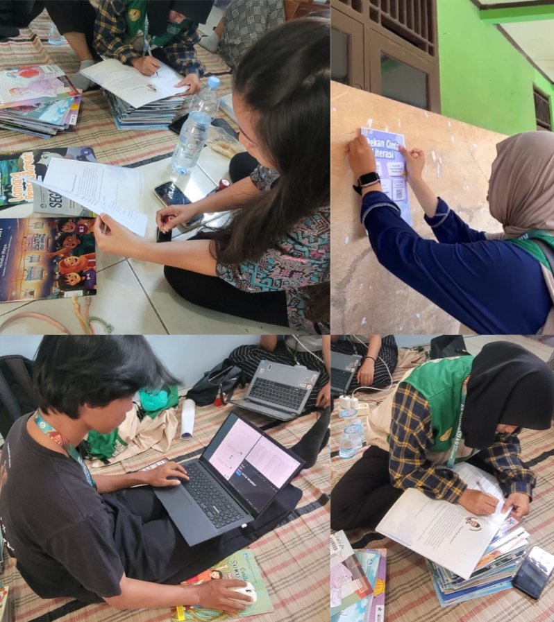 Pelayanan Perpustakaan Cahaya Desa Bantarsari dan Pengolahan Buku Cerita Bergambar Melalui Pelabelan, Stempel Buku, dan Pemberian Nomor Inventaris