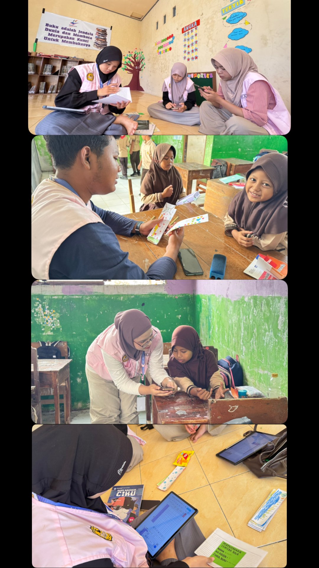 Kegiatan KKN-T Literasi Kelompok 35 Hari Ini