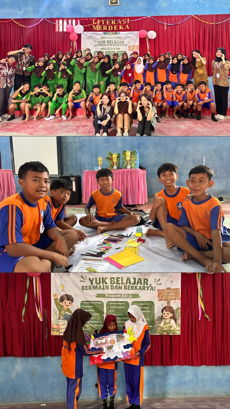 Mengasah Kreativitas dan Pemahaman Bacaan, KKN Literasi Desa Cidadap Gelar Lomba Mading Berbasis Bacaan bagi Siswa SD