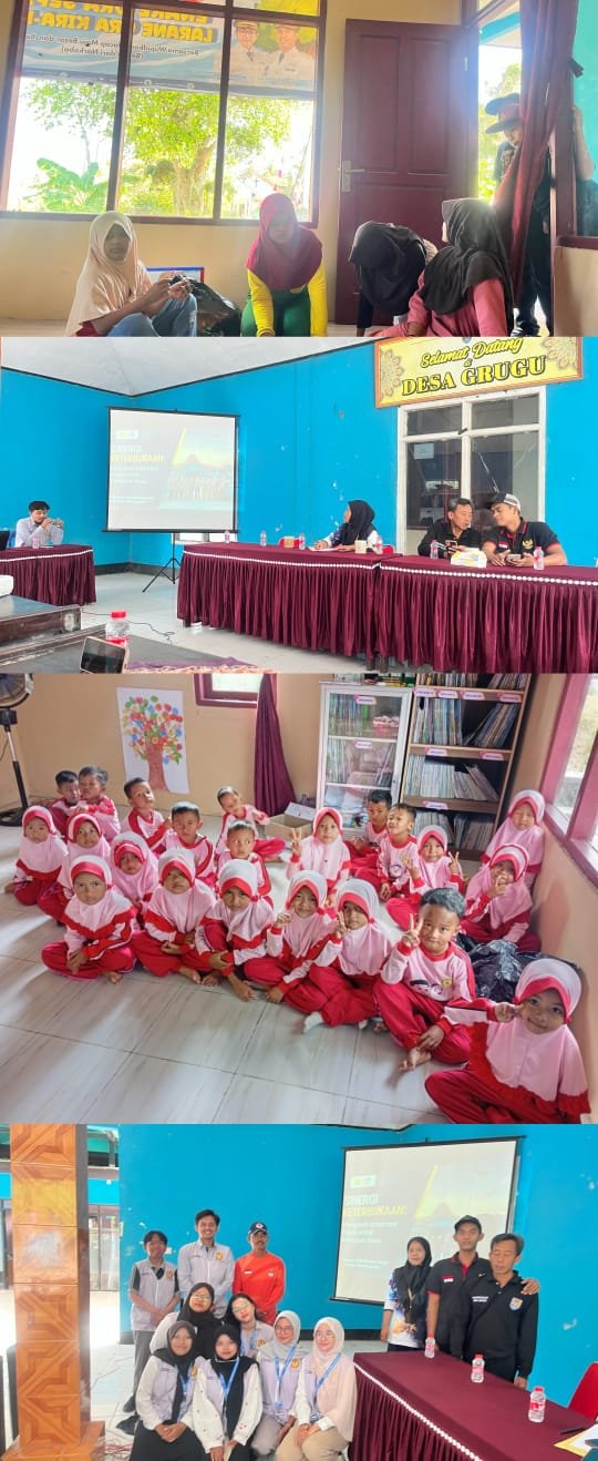 DAY 31 | KKN-L 36 Grugu Sosialisasi Keterbukaan Informasi Publik (KIP) ke Perangkat Desa serta Kelola Perpustakaan