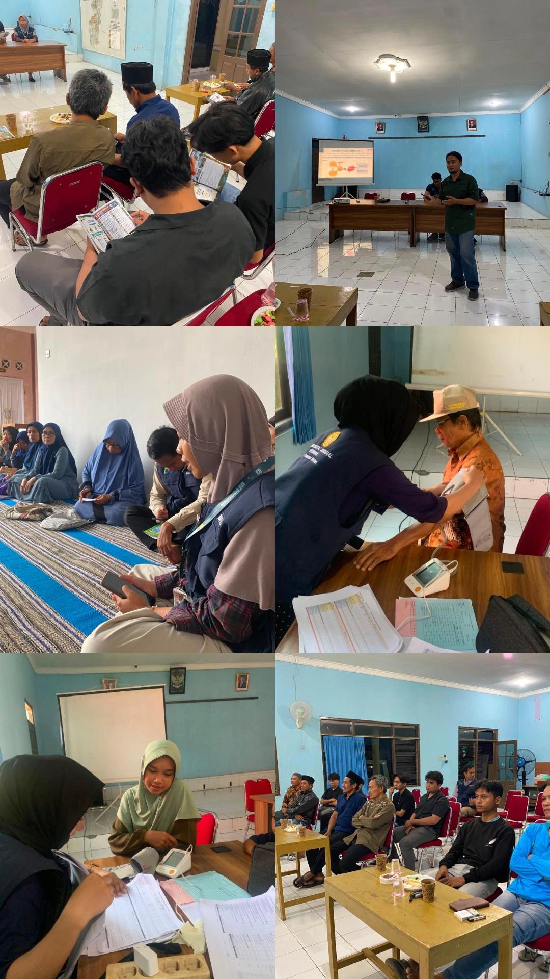 Pelaksanaan Kegiatan Pelayanan Masyarakat, Keagamaan, dan Sosialisasi Mitigasi Bencana