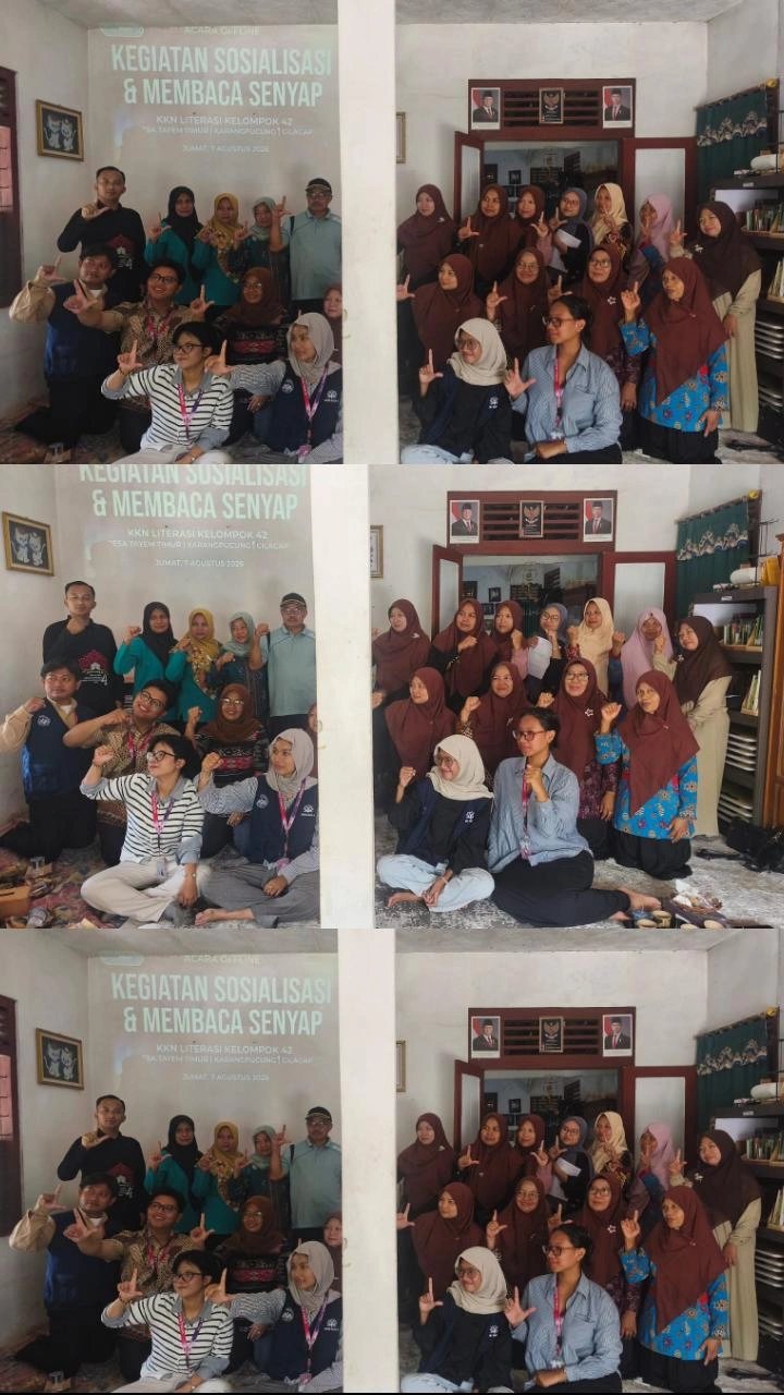 Pelaporan KKN Literasi hari ke 31 Desa Tayem Timur