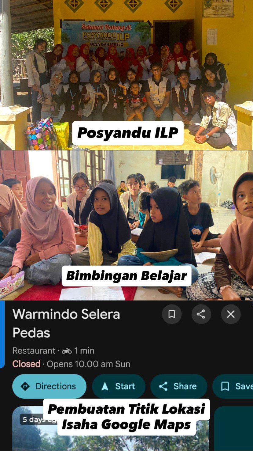 Posyandu ILP, Bimbingan Belajar dan Pembuatan Titik Lokasi Usaha Google Maps