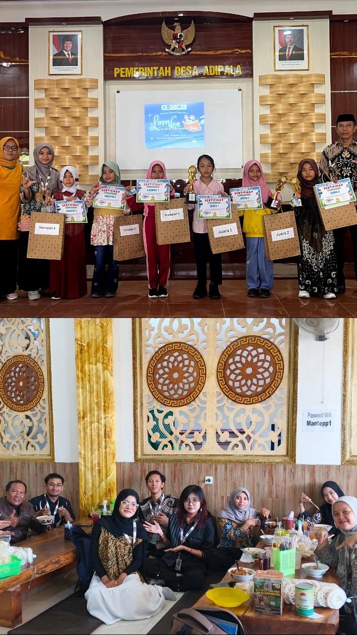 Program Kerja Apresiasi Literasi Tingkat Desa dan Kunjungan DPL