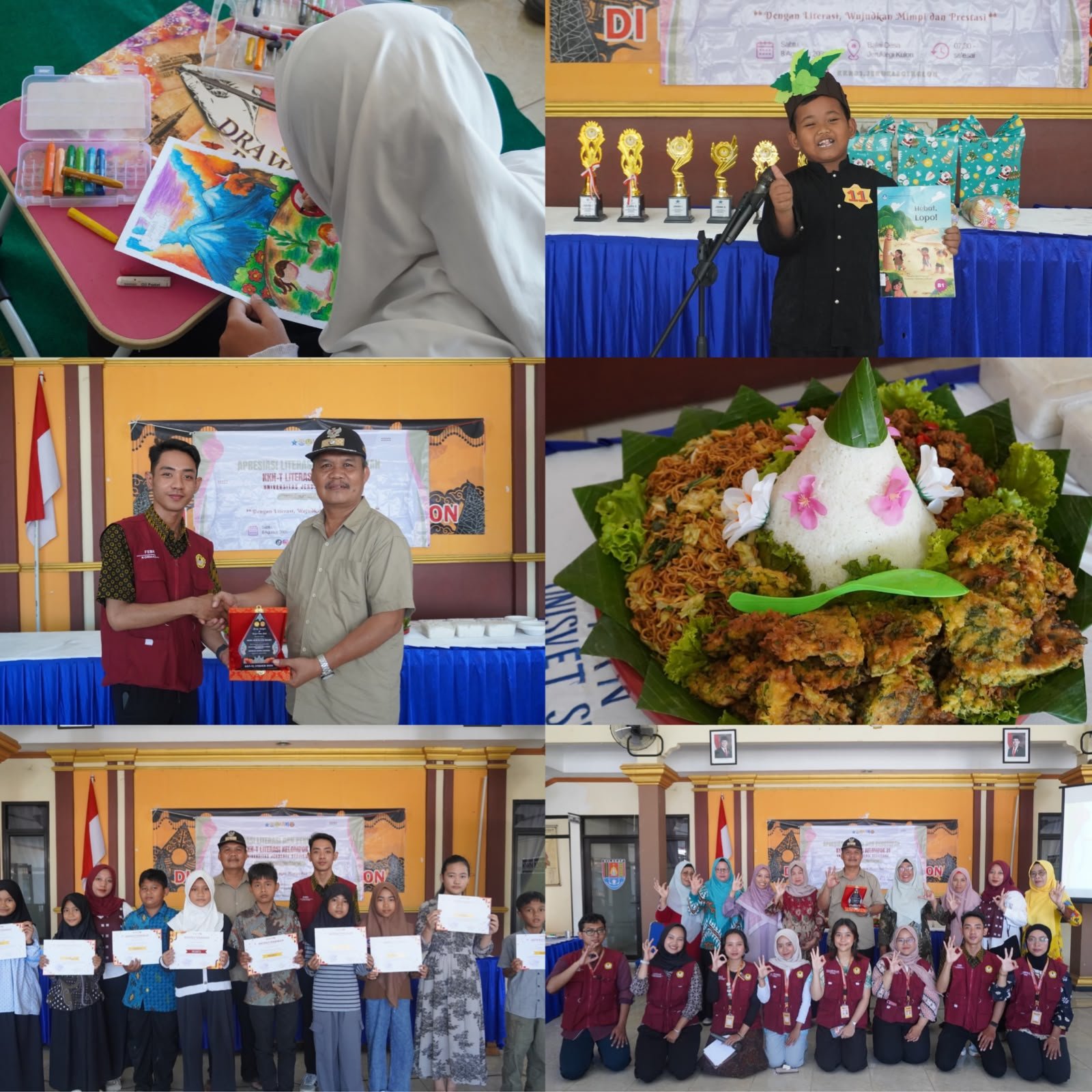 Apresiasi Literasi di Desa Jeruklegi Kulon (Hari Ke-32)