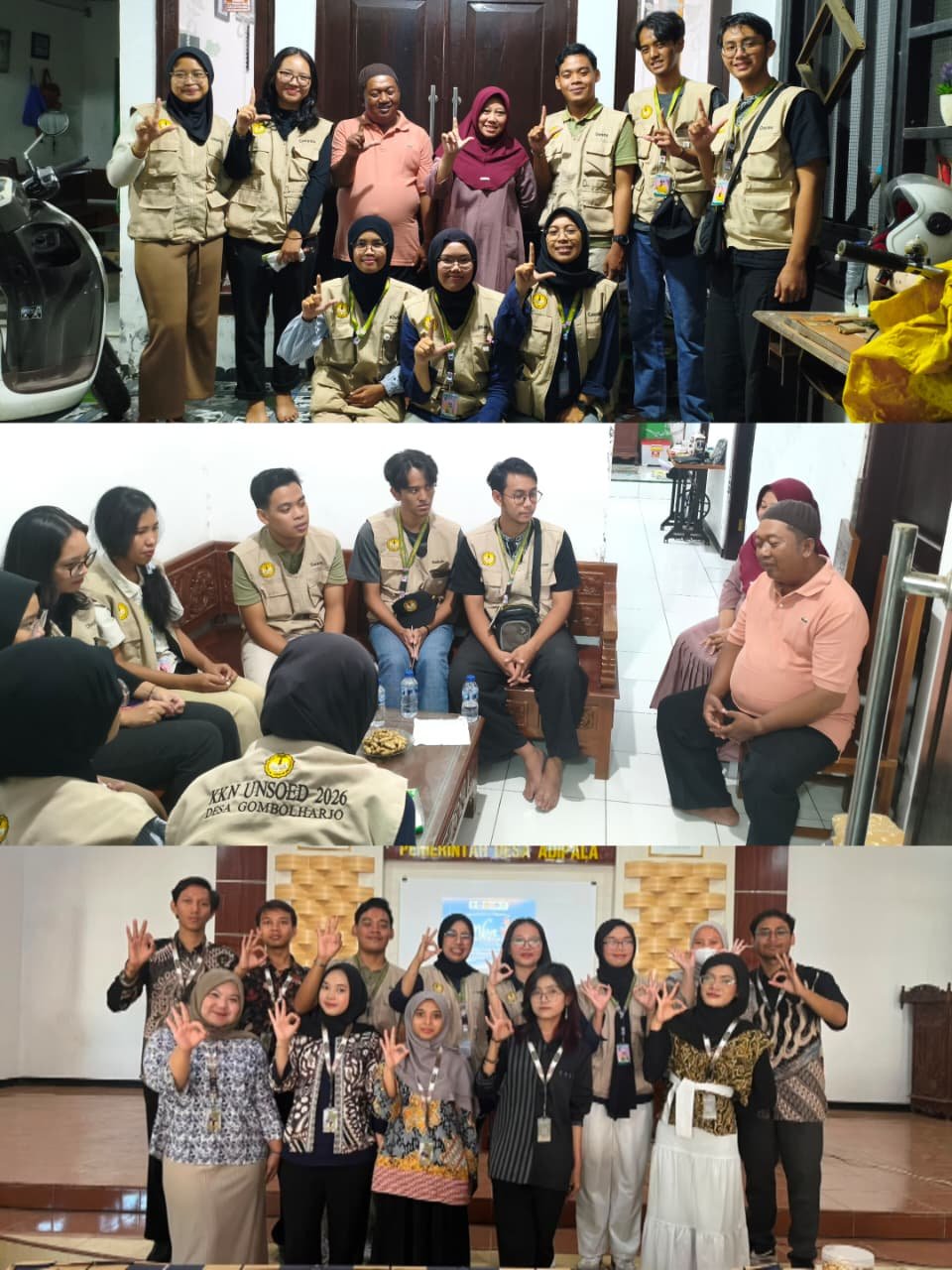 Menghadiri Apresiasi Literasi sebagai Bentuk Dukungan terhadap Gerakan Literasi Desa dan Silaturahmi Kepada Kepala Desa Gombolharjo