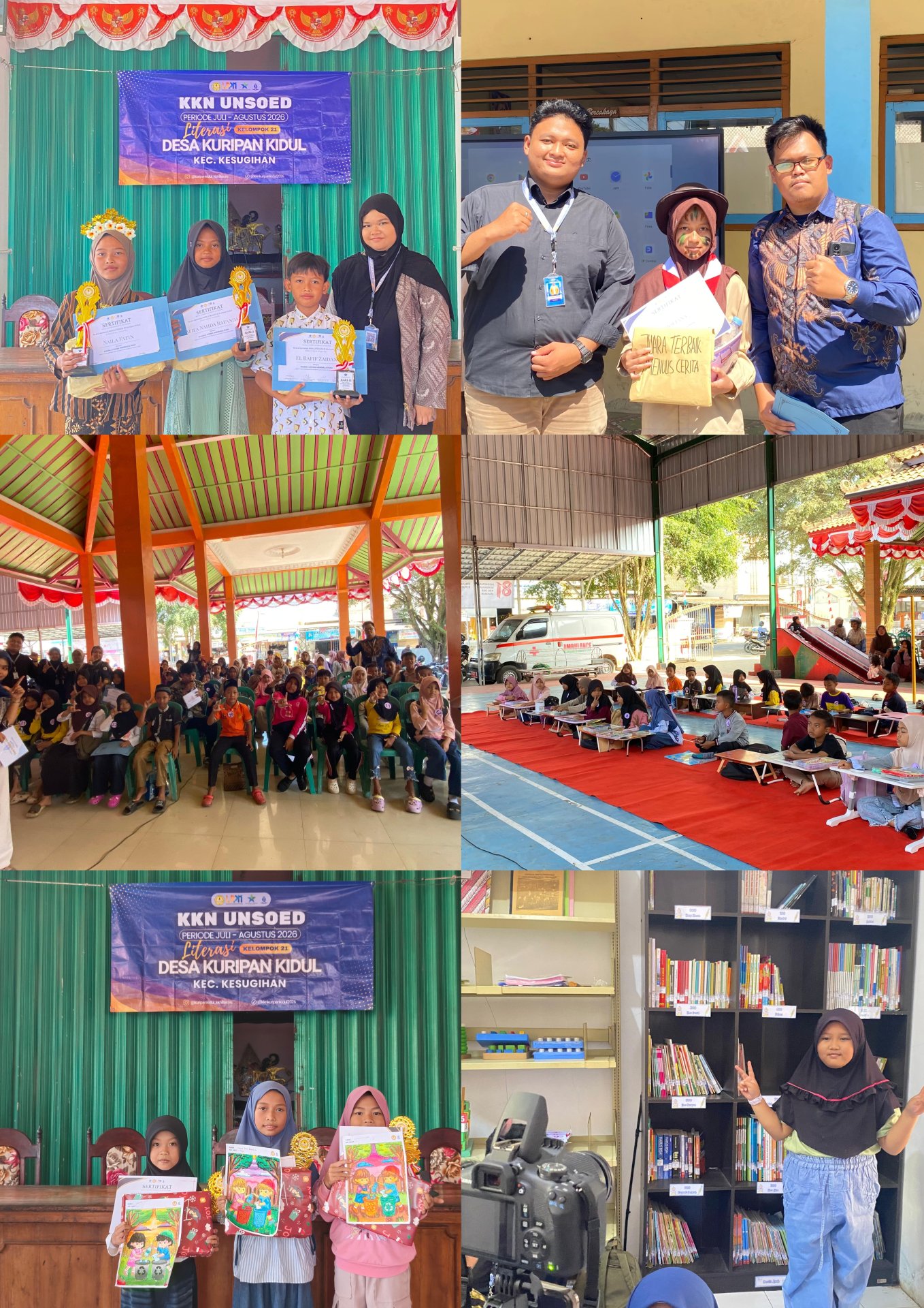 Apresiasi Literasi Tingkat Desa, Menulis Cerita Berbasis Isi Buku Bacaan, dan Pelayanan Perpustakaan