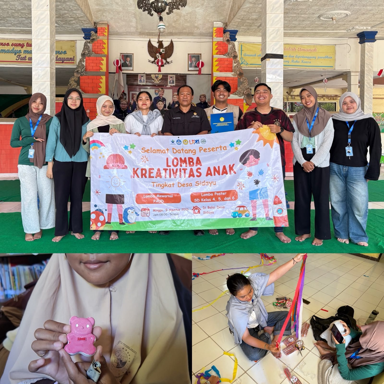Persiapan lomba Apresiasi Literasi Tingkat Desa dan Membuat Proyek berbasis Buku Bacaan