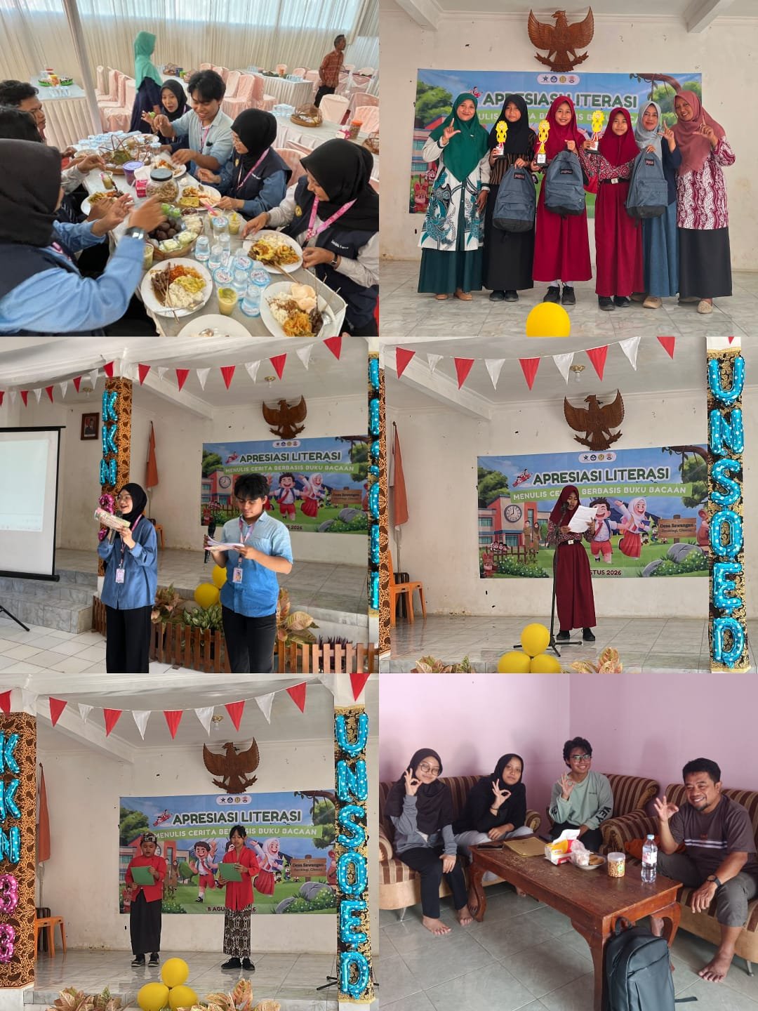 Apresiasi Literasi Tingkat Desa Sawangan