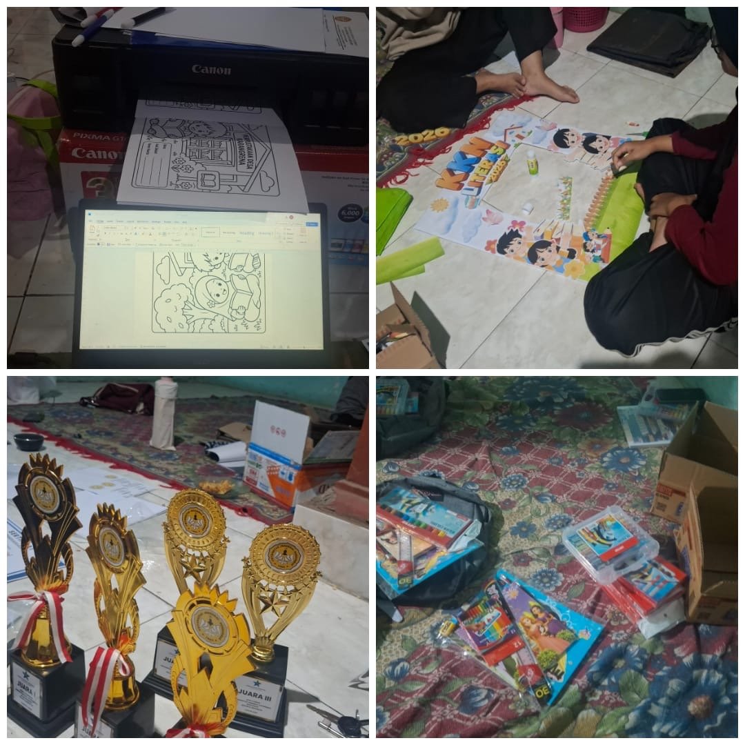 Persiapan Acara Festival Apresiasi Literasi Desa Karangrena