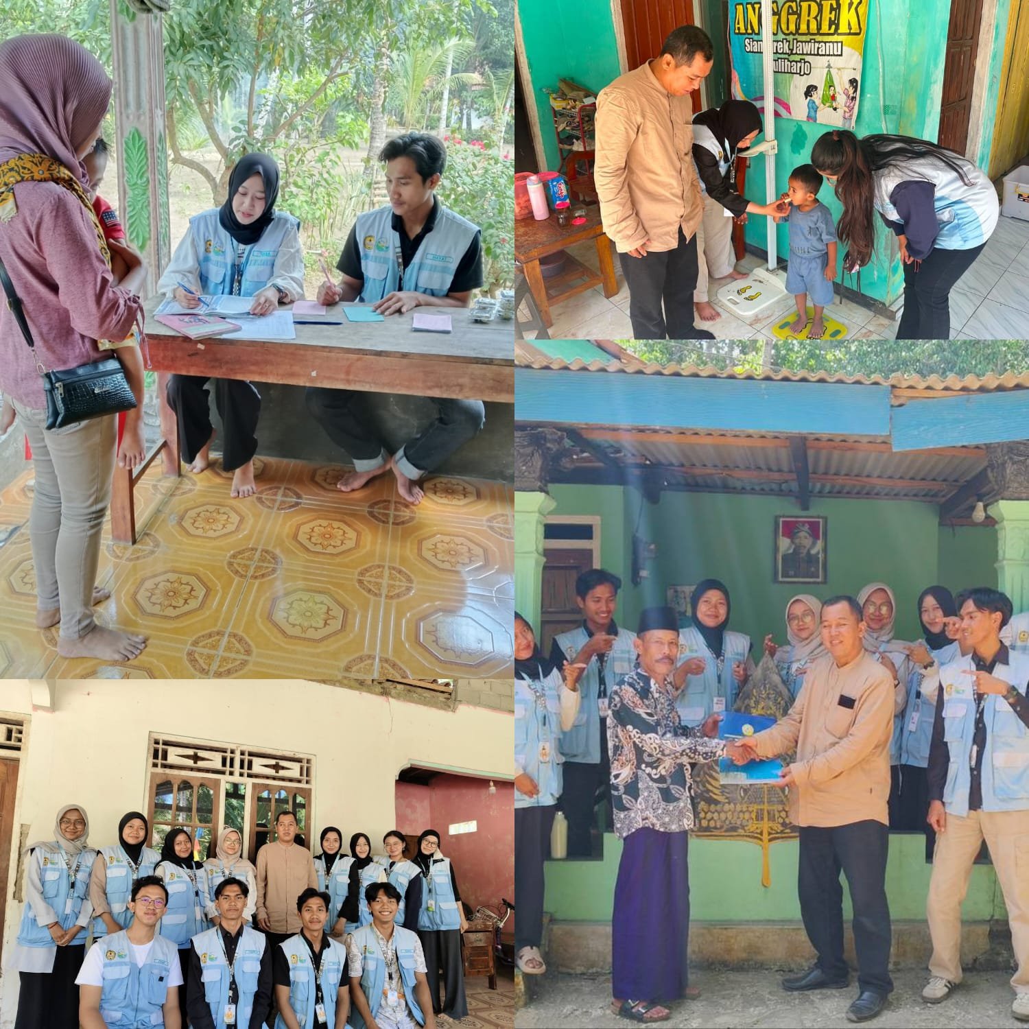 Membantu Kegiatan Posyandu di 5 Pos, Kunjungan Survei DPL 3