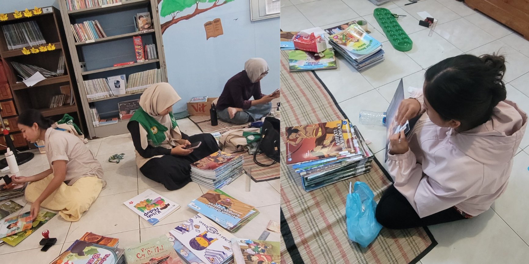Membangun Budaya Literasi Melalui Pelayanan Perpustakaan Cahaya, Desa Bantarsari