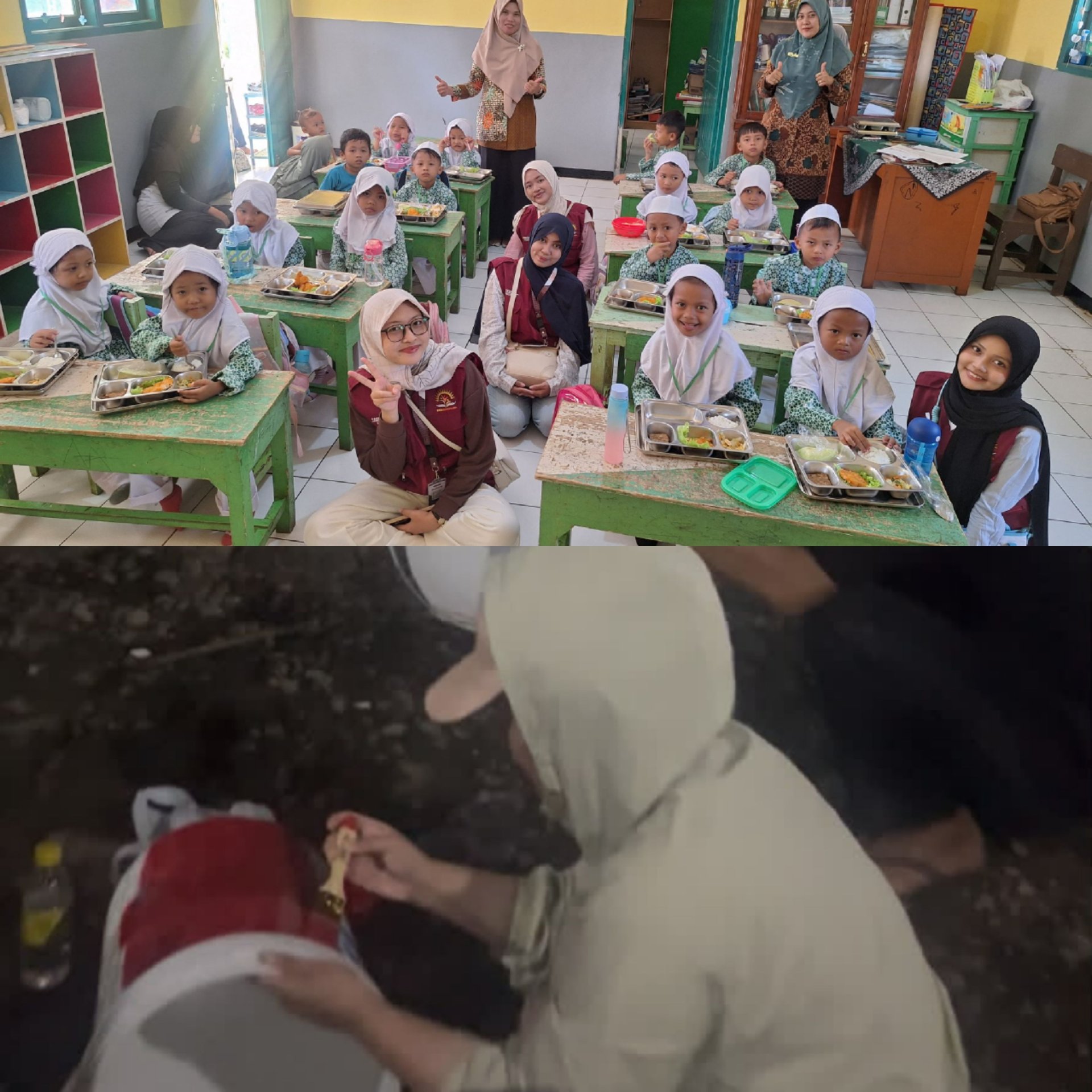 Hari ke-32: Kunjungan ke TK, edukasi etika, dan pengadaan tempat sampah