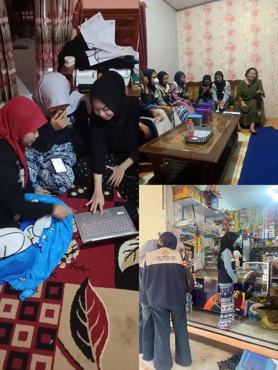 Penyebaran Undangan Perpisahan, Pengerjaan Artikel, dan Silaturahmi dengan Perangkat Desa