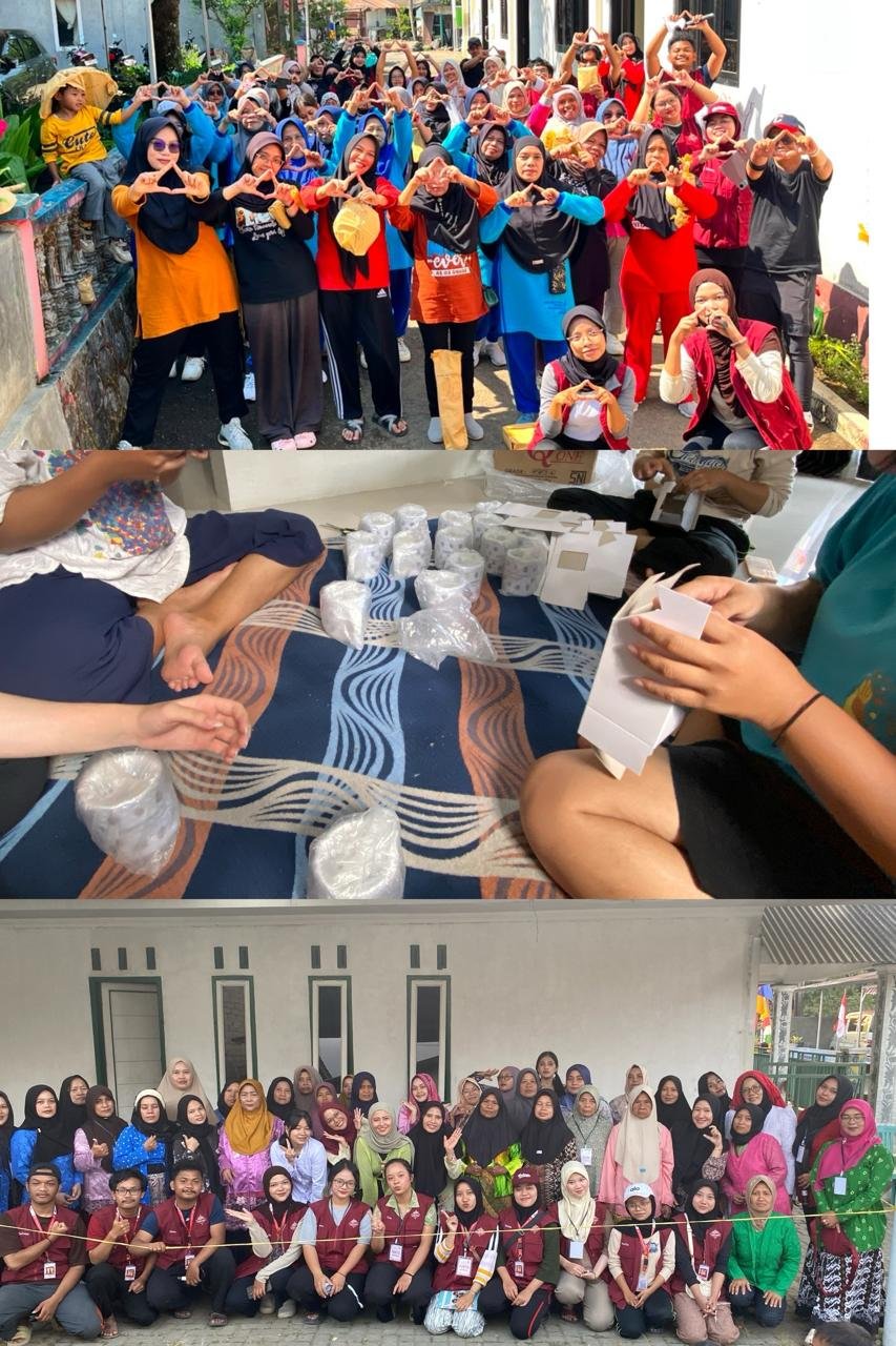Pelaksanaan Kegiatan Senam Sehat, Persiapan Kebutuhan Perpisahan, dan Partisipasi Lomba HUT RI di Desa Gunungtawang