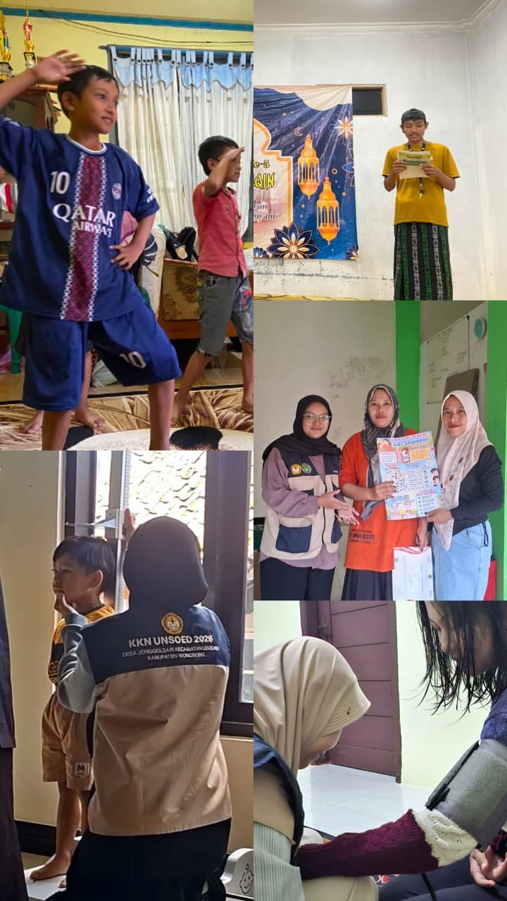 Persiapan Festival Jonggolsari serta Pelaksanaan Program Kesehatan dan Edukasi Masyarakat