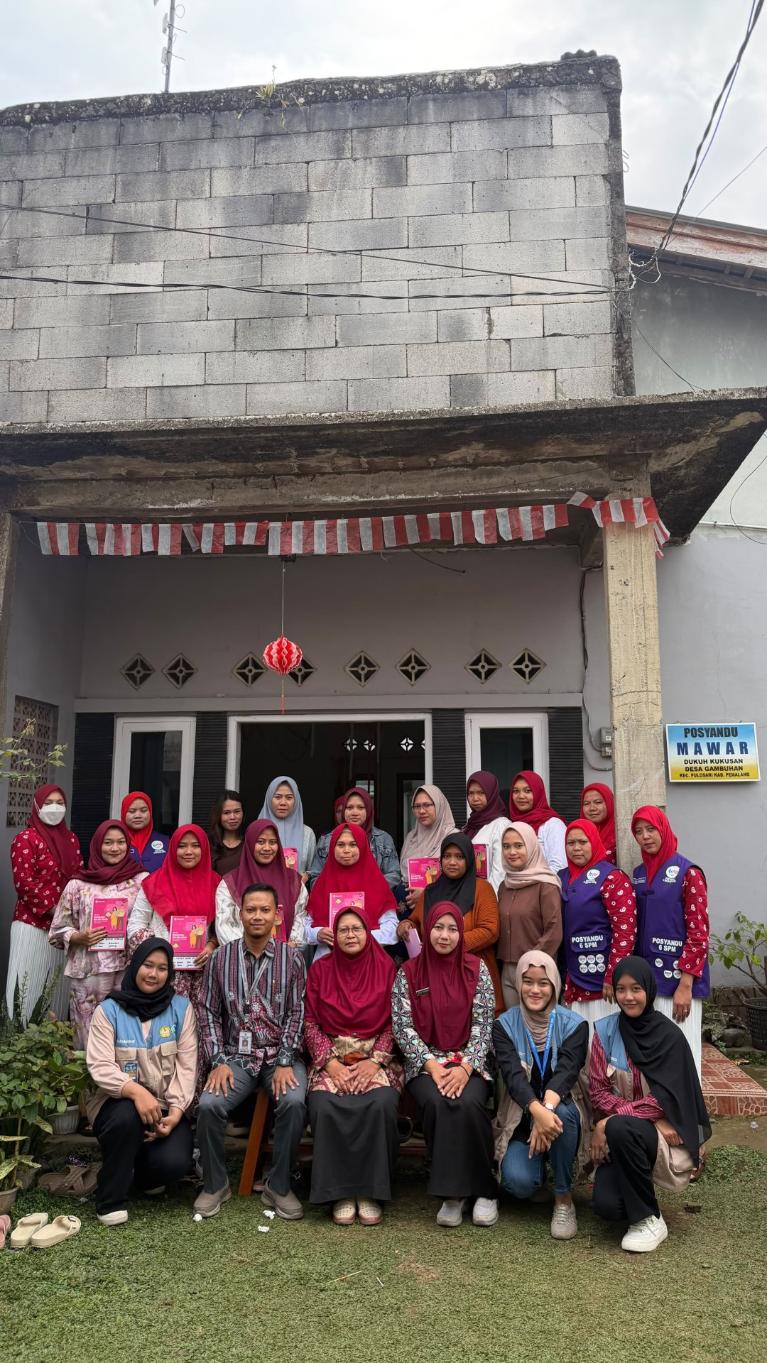 Pendampingan Kegiatan Posyandu di Dusun Kukusan dan Silaturahmi dan Pamitan kepada Perangkat serta Tokoh Masyarakat Desa Gambuhan