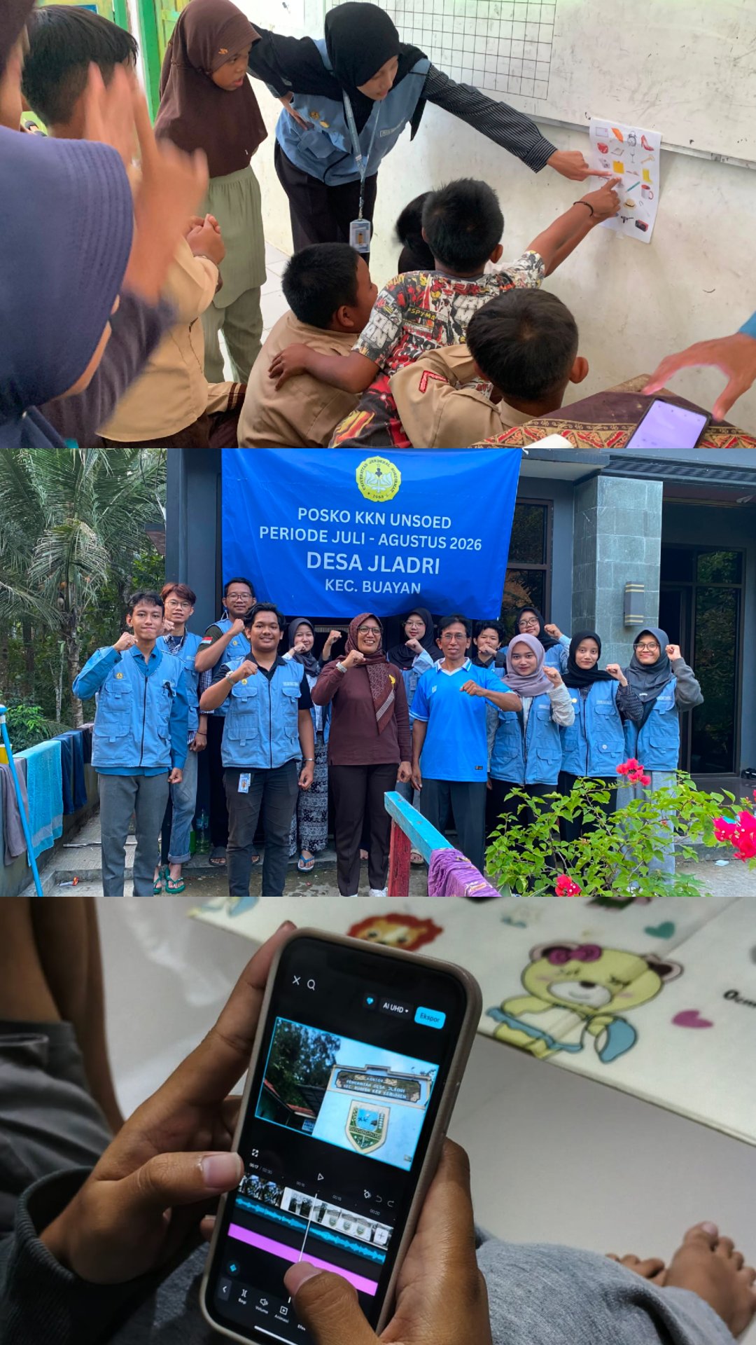 Bimbel, Kunjungan DPL dan Pembuatan Profil Desa