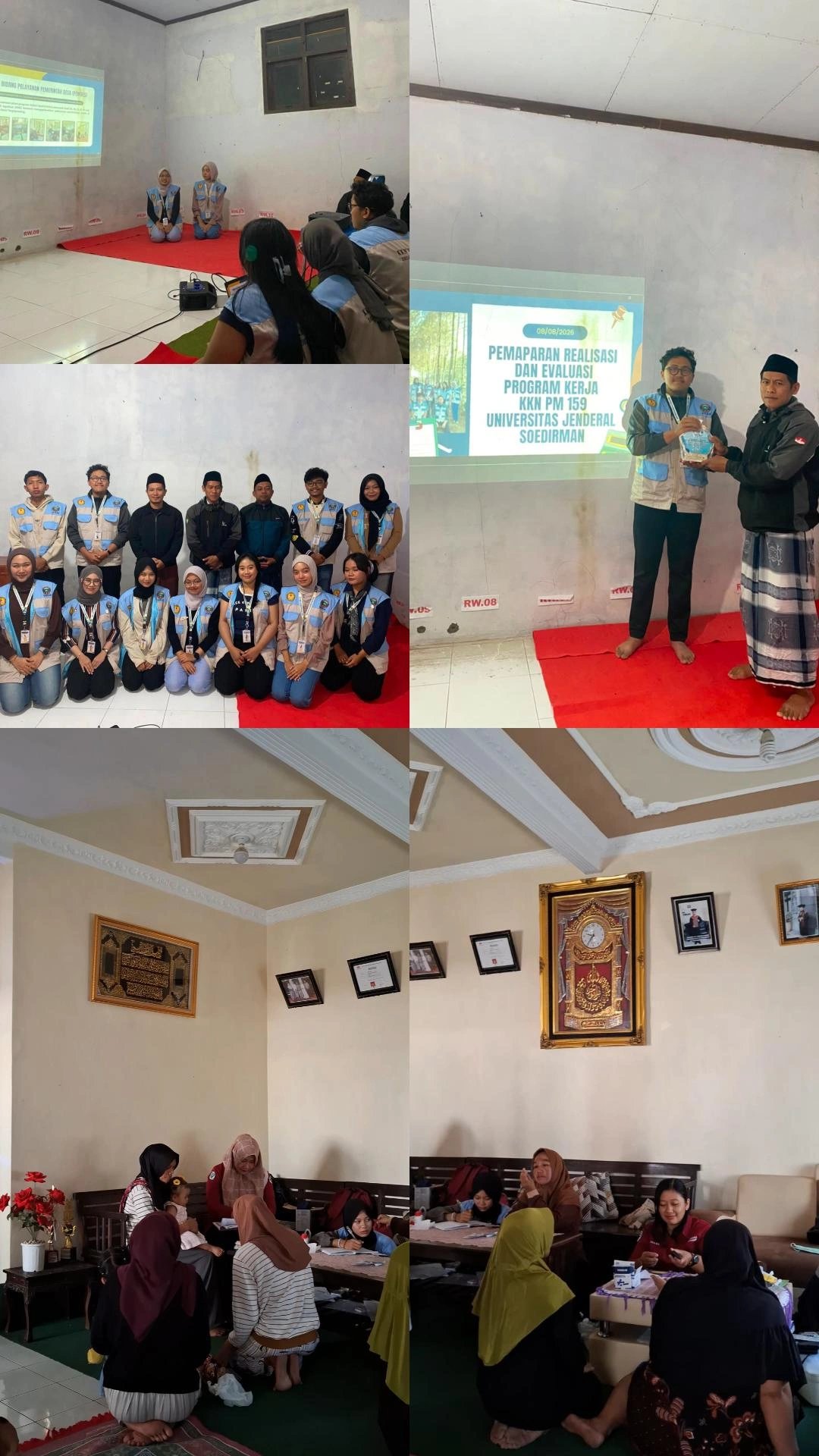 KKN Day 32 — Posyandu Dringo dan Pemaparan Evaluasi Proker di Balai Desa