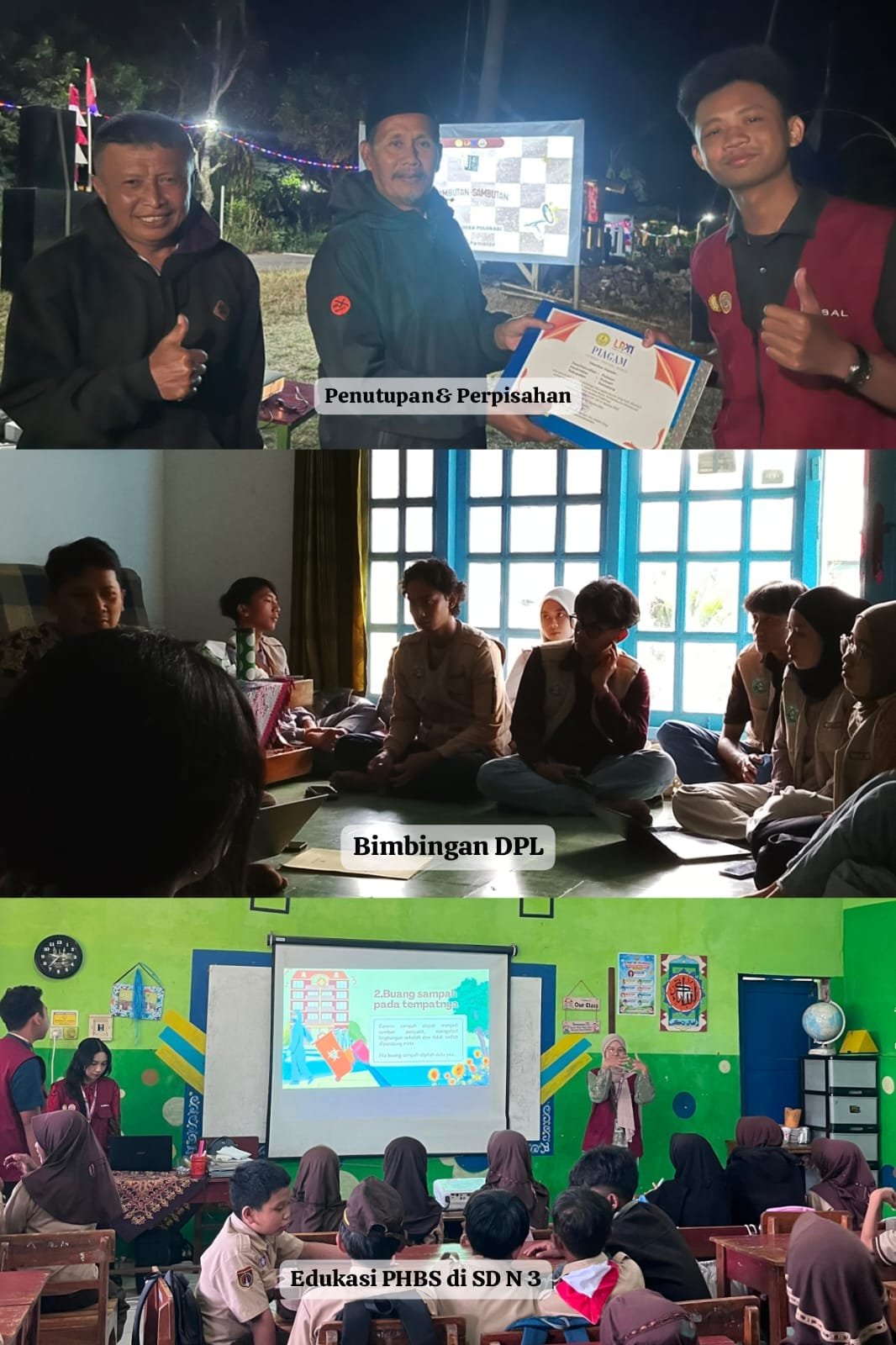 Pelaksanaan Program Kerja Edukasi PHBS pada Remaja di SD Negeri 3 Pulosari