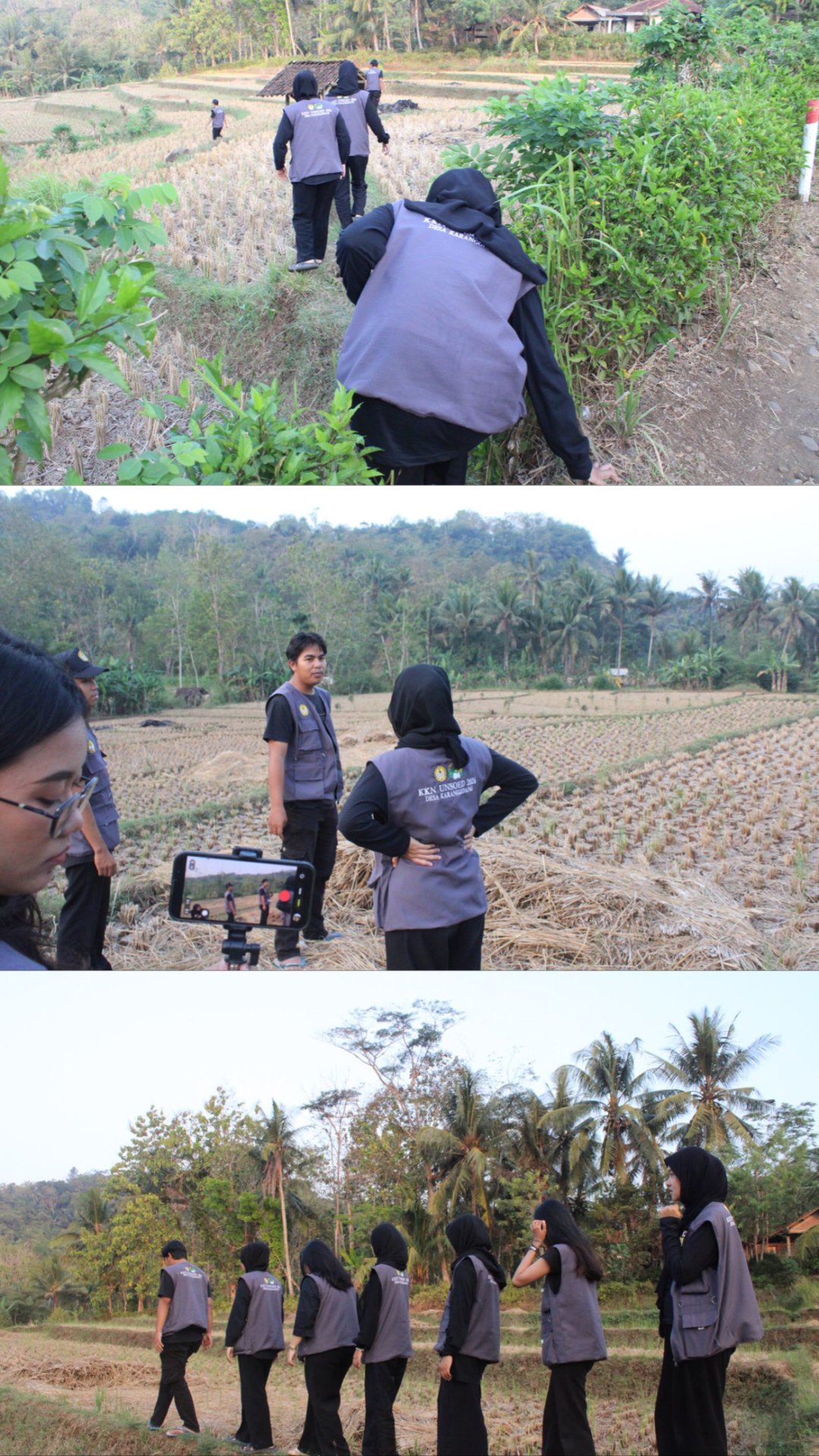 Pembuatan After Movie Dokumentasi KKN dan Briefing Persiapan Lomba Literasi Tingkat Desa"