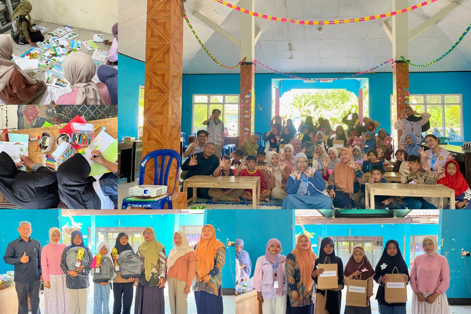 DAY 33 | Puncak "Apresiasi Literasi Tingkat Desa": KKN-L 36 Grugu Wadahi Lomba Kreasi Anak, Buka Layanan Membaca Perpus, dan Mengisi Survey Laporan Kegiatan