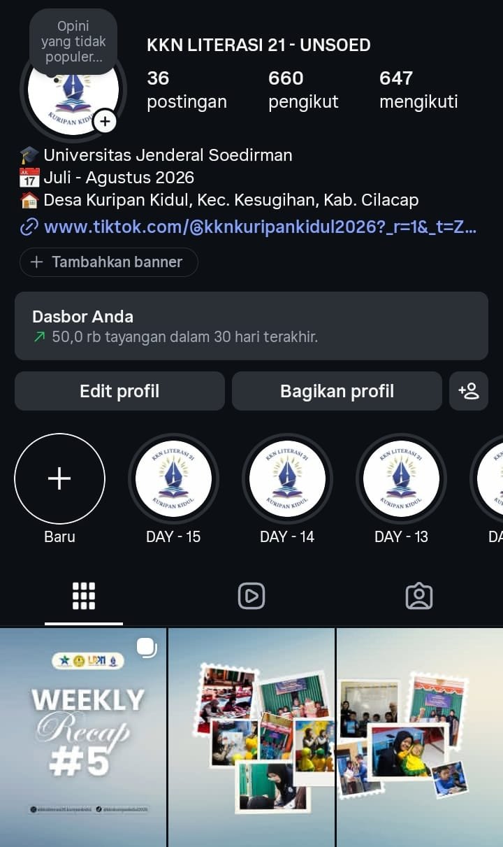glorifikasi week 5