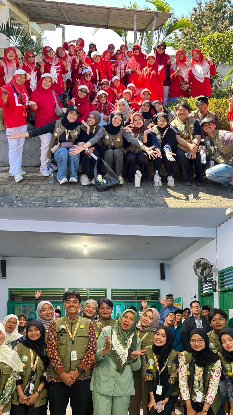 Penilaian Lomba Kebersihan Bersama Ibu-Ibu PKK Desa Kalierang serta Perpisahan Kuliah Kerja Nyata Kelompok 222 Desa Kalierang