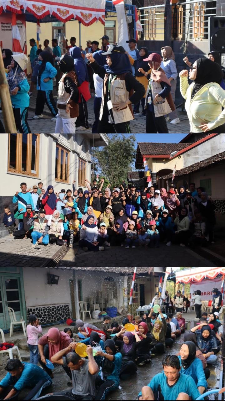 Partisipasi dalam Rangkaian Perlombaan HUT ke-81 Kemerdekaan RI di RT 04 Dusun Sanggrahan