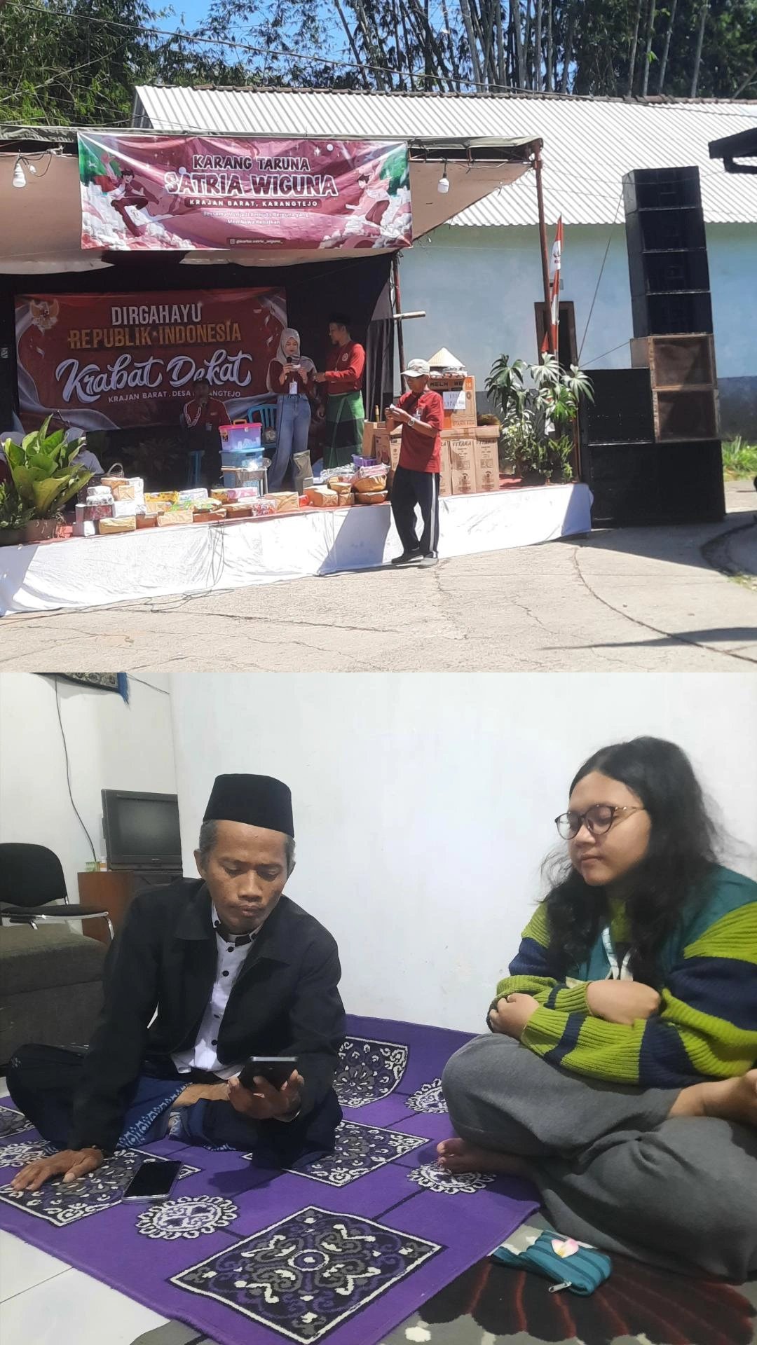 Memeriahkan Acara 17 an di Dusun Krajan Barat dan Sosialisasi Rocket Stove Kepada Bapak RT 01 Dusun Krajan Barat