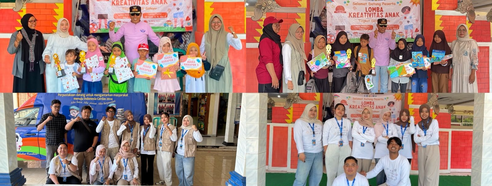 Apresiasi Literasi Tingkat Desa Sidayu