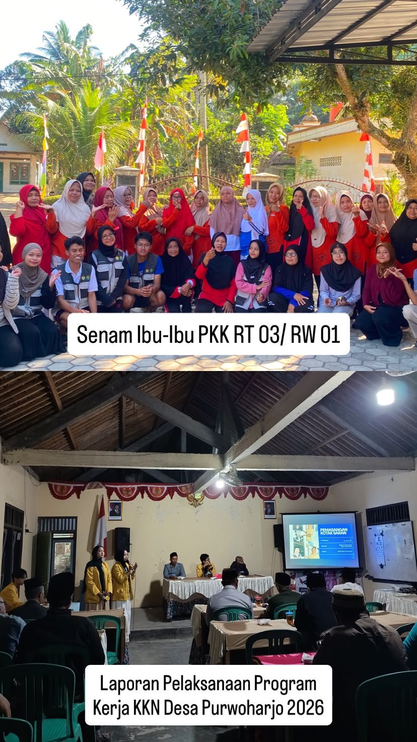 Logbook KKN Desa Purwoharjo tanggal 09 Agustus 2026