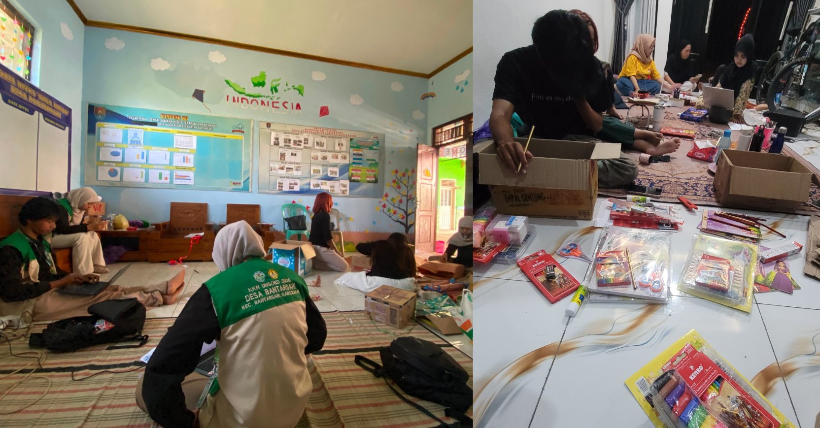 Pelayanan Perpustakaan Cahaya Desa Bantarsari dan Persiapan Program Kerja Apresiasi Literasi