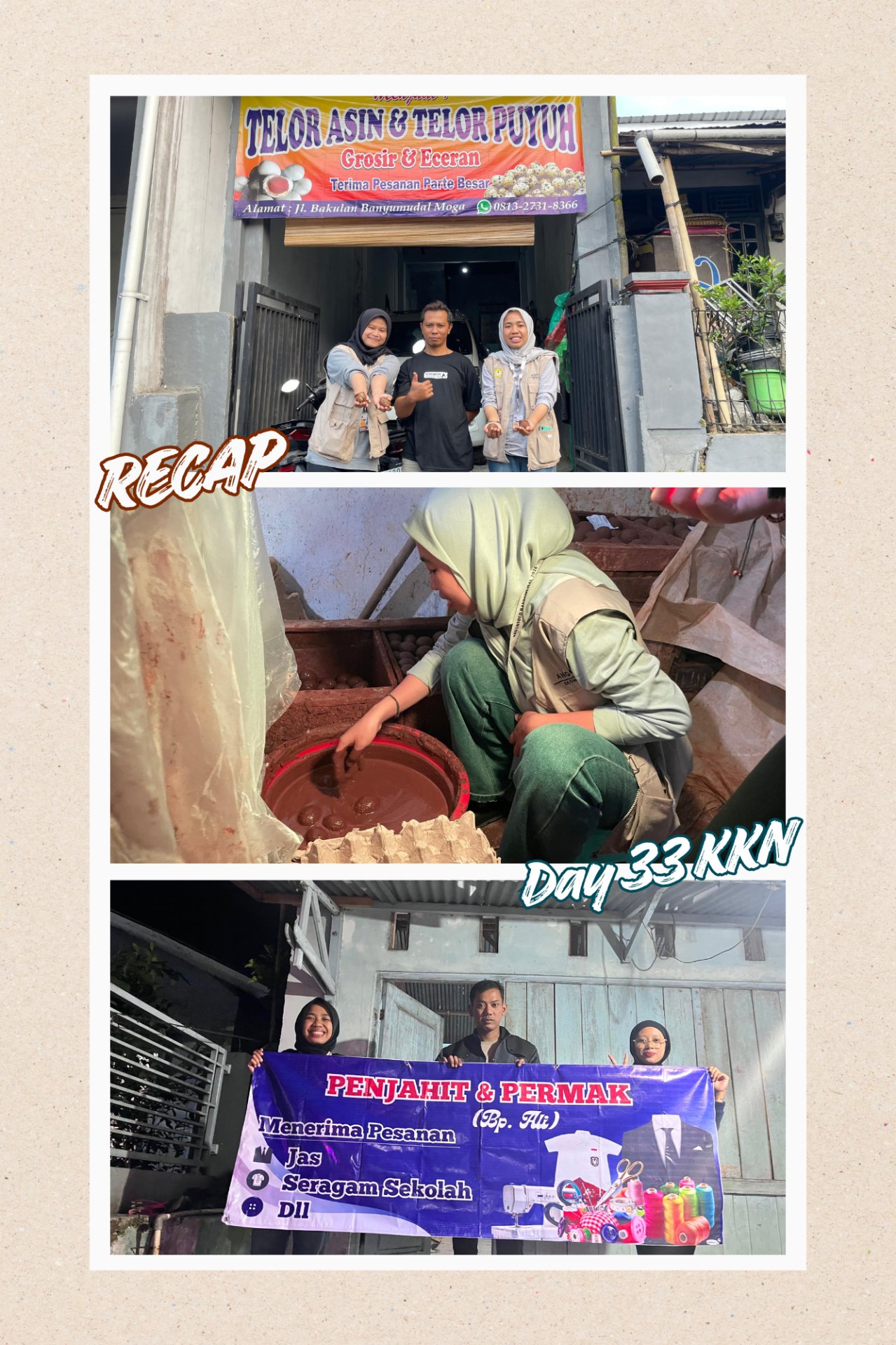 Day 33 KKN – Mendukung Pengembangan Ekonomi dan Digitalisasi UMKM Desa Banyumudal
