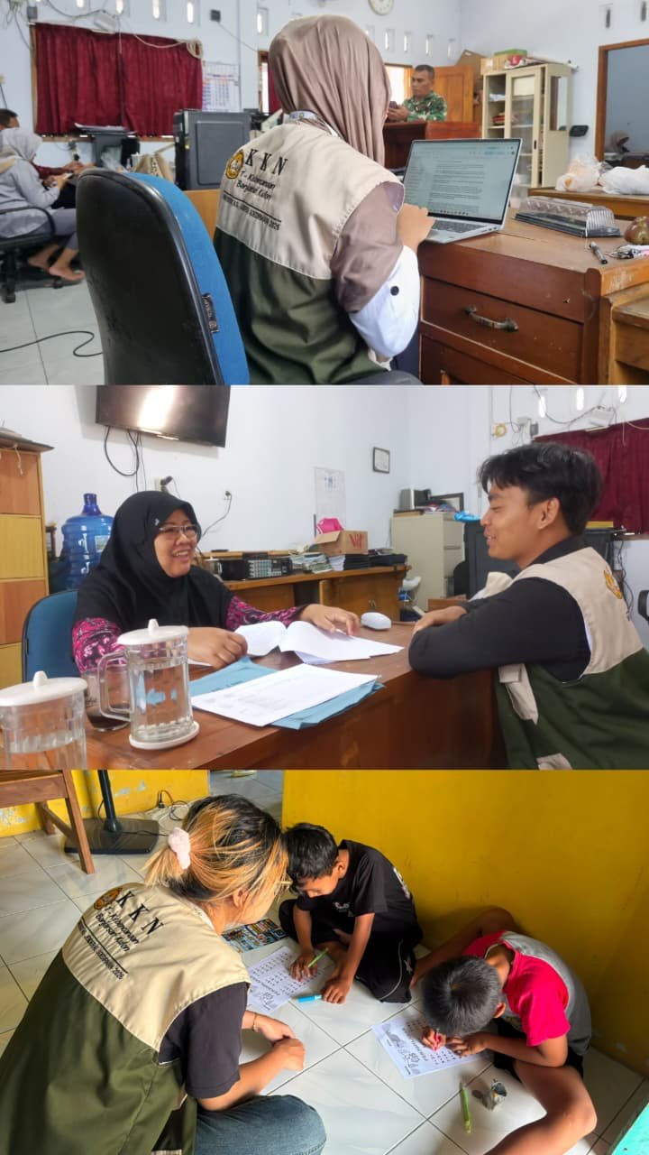 Piket Desa, Bimbingan Belajar, dan Rapat Teknis Program Edukasi Penanganan Evakuasi/Triage Korban Desa Banjarsari Kulon