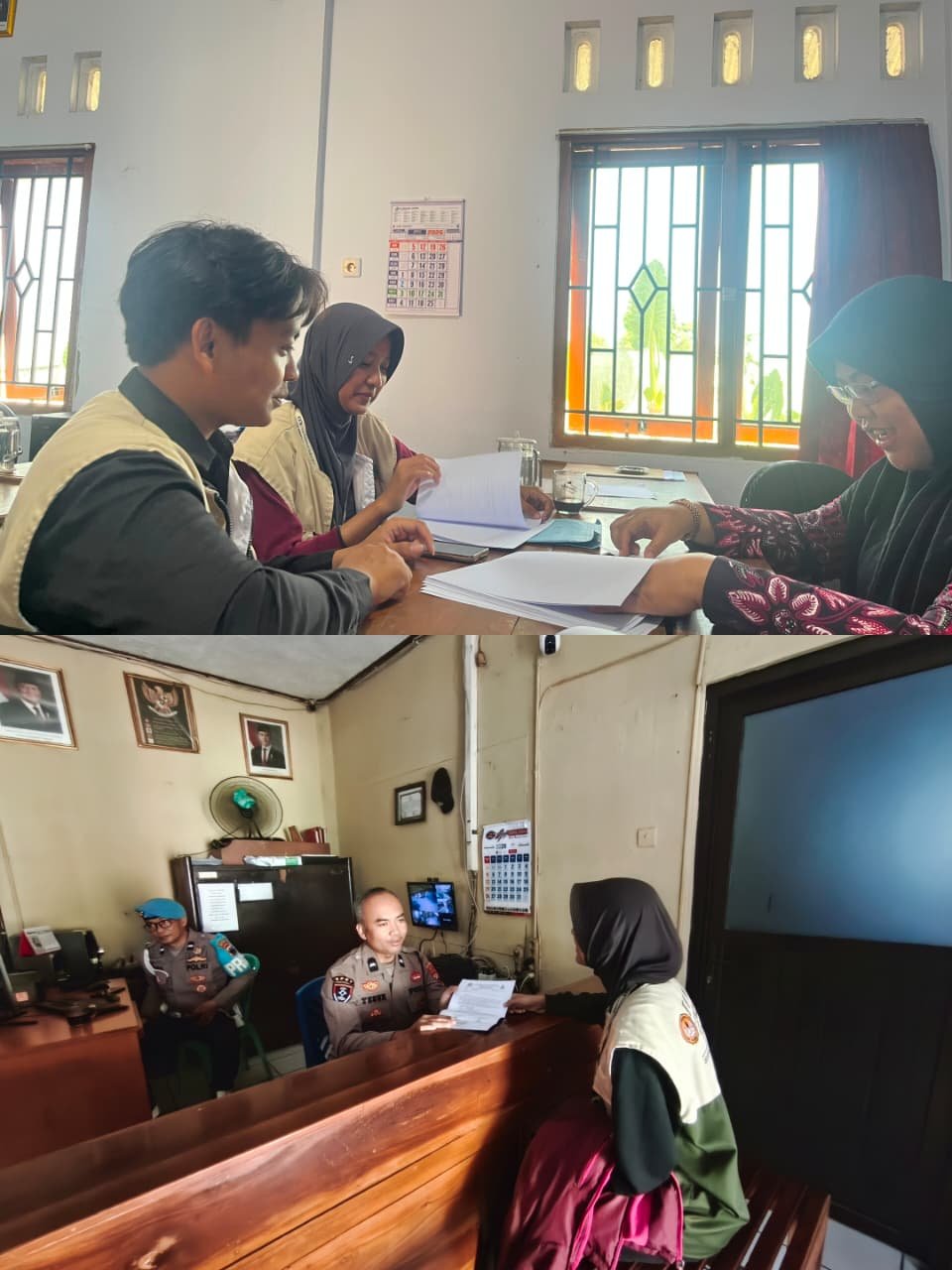 Koordinasi dan Penyebaran Undangan Focus Group Discussion (FGD) 2 Desa Banjarsari Kulon