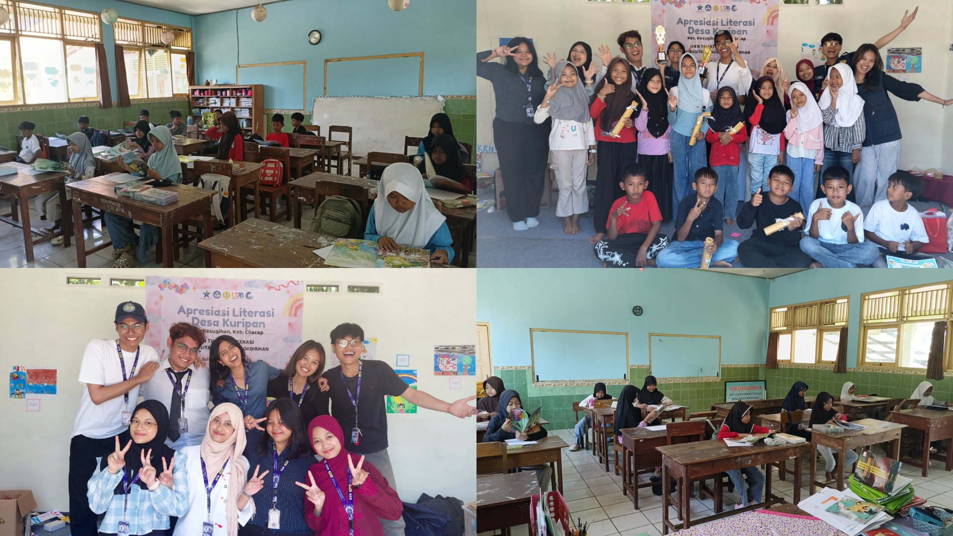 Apresiasi Literasi Tingkat Desa: Lomba Menggambar Bercerita dan Galeri Literasi