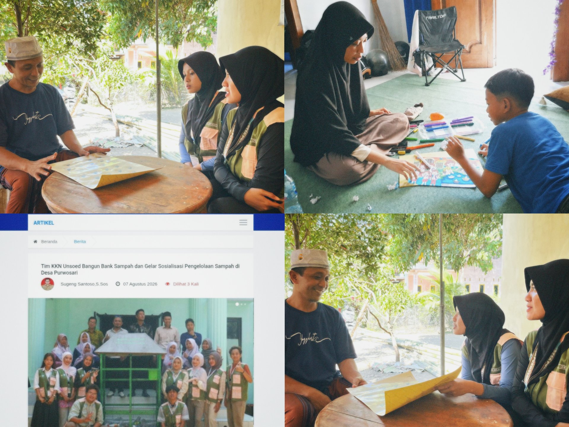 LAPORAN HARI KE-34 SINERGI DIGITAL, PENDIDIKAN, DAN PENGUATAN BRANDING PRODUK DESA